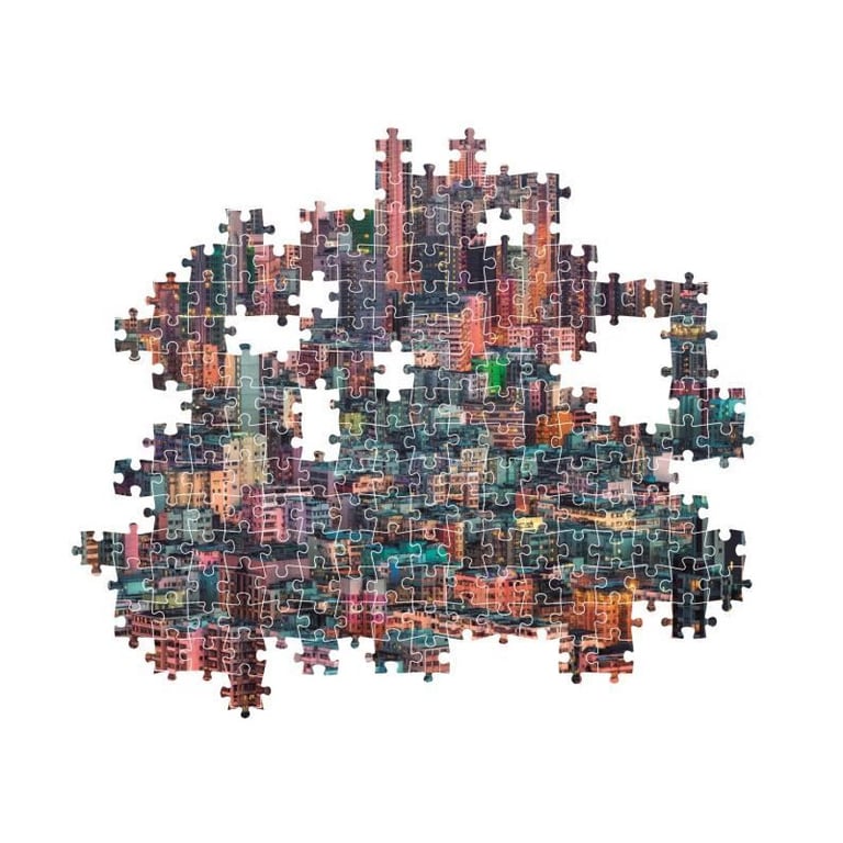 CLEMENTONI - Compact 1500 pieces - Hong-Kong, The Hive - Neuf
