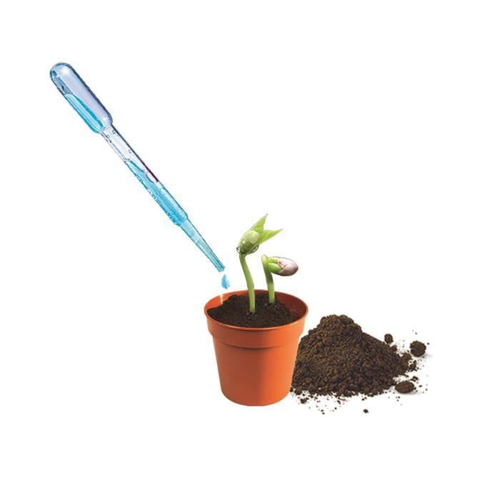 Clementoni - Science & Jeu : Mini Serre ? Kit Botanique Enfant 7 Ans+ - Serre à Assembler avec Pots, Tourbe, Graine - Jeu Éducatif Scientifique pour Découvrir la Botanique - Ideé Cadeau - Neuf