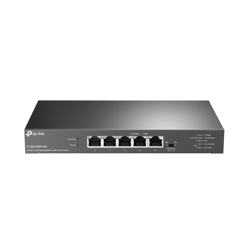 TP Link 5 PORT 2.5G DESKTOP SWITCH WITH - vue 2