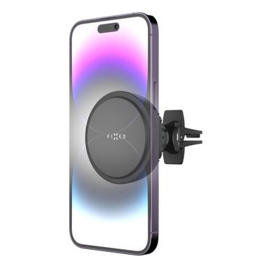 Fixed MagCool - Support de téléphone de voiture - Grille de ventilation - MagSafe - Chargeur sans fil - Noir