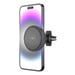 Fixed MagCool - Support de téléphone de voiture - Grille de ventilation - MagSafe - Chargeur sans fil - Noir