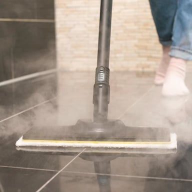 Kärcher SC 1 EasyFix Limpiador a Vapor Portátil 1200 W Negro, Blanco