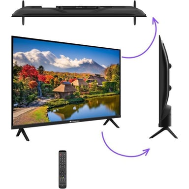 TV LED HD - 32“ (81 cm) - 2xHDMI - 2xUSB - Noir - CELED32HD25B6