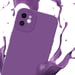 Coque pour Apple iPhone 12 en FLUID VIOLET MAT Housse de protection Étui en silicone TPU flexible