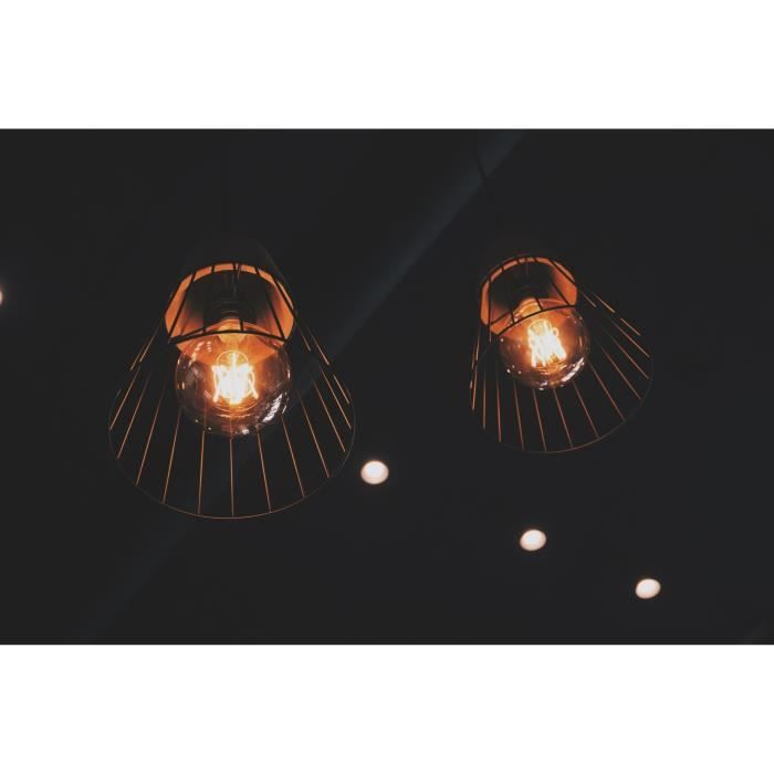 Ampoule connectée Vintage Konyks Antalya Style G80 E27 LED Wi Fi + BT E27 Neuf - vue 3