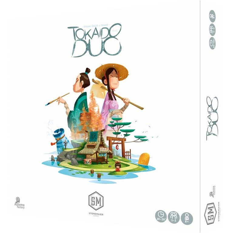 Jeu de stratégie Asmodee Tokaido Duo - vue 2