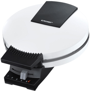 Gaufrier Cloer 120 design ergonomique Noir