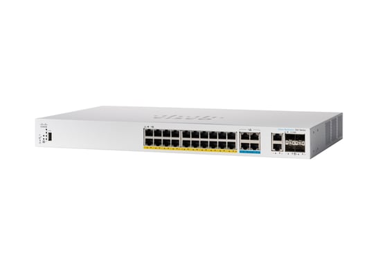Cisco Catalyst C1300-24MGP-4X commutateur réseau Géré L2/L3 Connexion Ethernet, supportant l'alimentation via ce port (PoE) Gris - Neuf