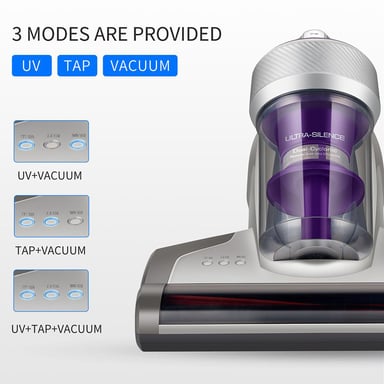 JIMMY JV35 Aspirador Antiácaros 700 W con Esterilización UV-C, Aire Caliente 60°C, Filtración Ciclónica Doble y Cepillo Anti-enredos – Ideal para Colchones, Sofás y Tejidos