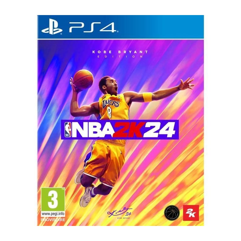NBA 2K24 Edition Kobe Bryant - Jeu PS4 - Neuf