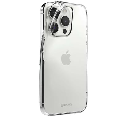 Cover per iPhone 15 Pro Max modello Crystal Slim Cover Ultra flessibile anti-urto