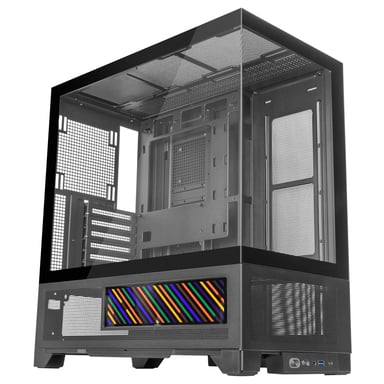 Mars Gaming MCLCDX unité centrale Midi Tower Noir