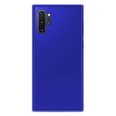 Coque silicone unie compatible Givré Bleu Samsung Galaxy Note 10 Plus