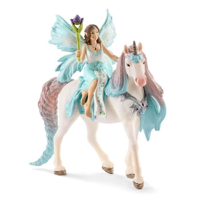 Schleich Fée Eyela avec licorne de princesse 70569 Neuf - vue 3
