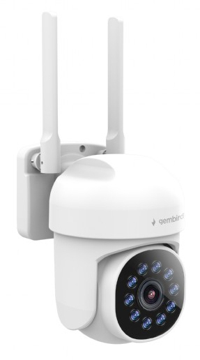 Gembird TSL ODCAM WRHD 01 caméra de sécurité Tourelle Caméra de sécurité IP Extérieure 2560 x 1440 pixels Mur Neuf - vue 3