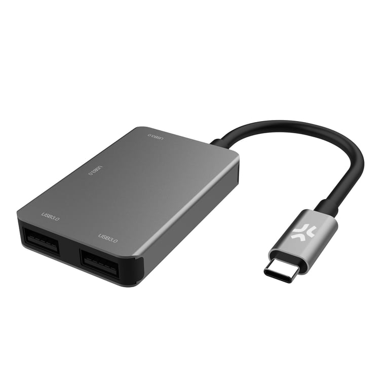 Celly PROHUB4IN1SV hub & concentrateur USB 2.0 Type C Neuf