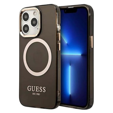 Custodia per iPhone 13 Pro Max Serie Gold Outline Compatibile MagSafe