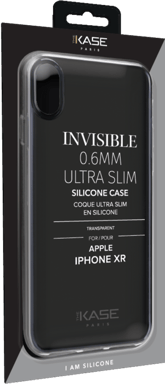 Funda Invisible Ultra Slim para Apple iPhone XR 0,6mm, Transparente