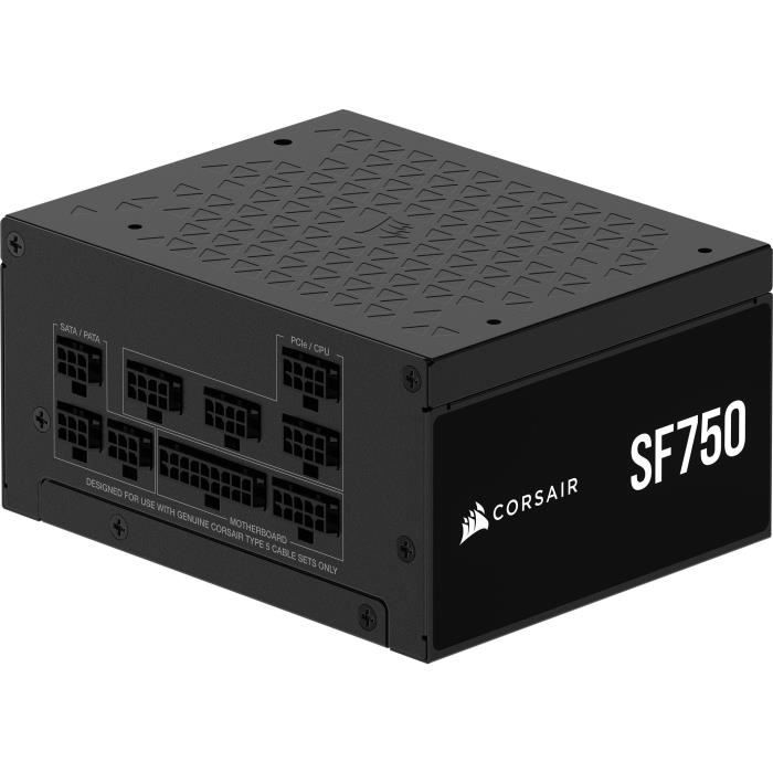 Alimentation modulaire SFX CORSAIR SF Series SF750 80 PLUS Platinum - vue 2