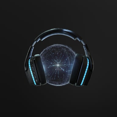 Cuffie da gioco wireless Logitech G G935 LIGHTSYNC con audio surround 7.1