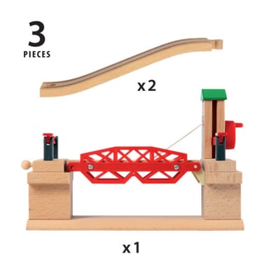 Pont Basculant Brio 33757 - Jouet Ferroviaire Interactif