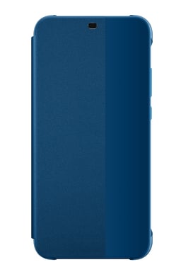 Huawei Smart View Flip Cover coque de protection pour téléphones portables 14,8 cm (5.84'') Folio Bleu, Translucide Huawei P20 Lite