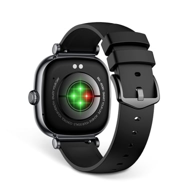 Ksix BXSW30N smartwatche et montre de sport 4,32 cm (1.7'') AMOLED Numérique Écran tactile Noir
