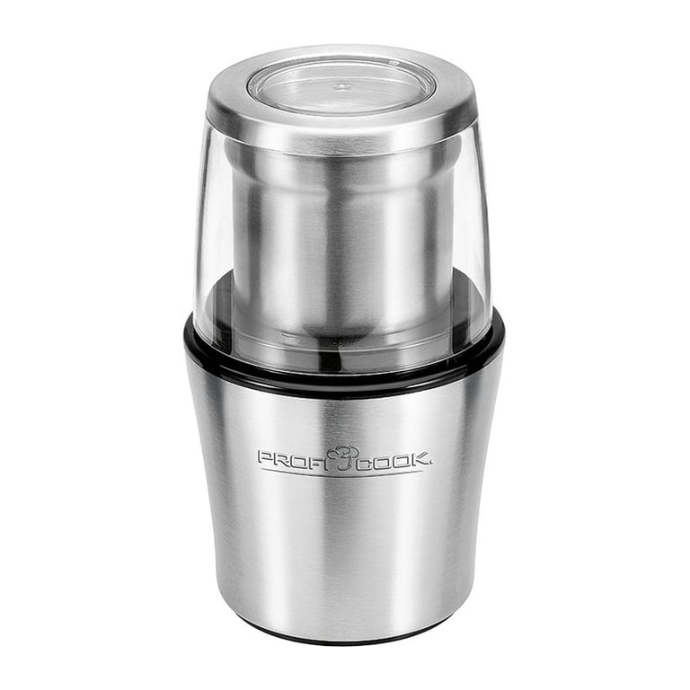 Moulin à Café Électrique Proficook PC-KSW 1021 N – 2 en 1, 200W, Inox