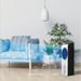 Clean Air optima Rafraîchisseur d'air, humidificateur d'air et ventilateur circulateur 3 en 1 CA-104W