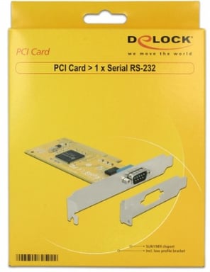 DeLOCK 89592 tarjeta y adaptador de interfaz Interno RS-232