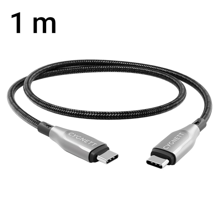 Câble USB C vers USB C Armoured Charge et Synchronisation 480 Mbps 1m Neuf - vue 3