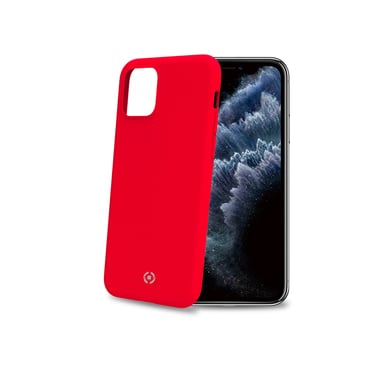 Celly Feeling cover per cellulare 14,7 cm (5.8'') Rosso Custodia per Apple iPhone 11 Pro