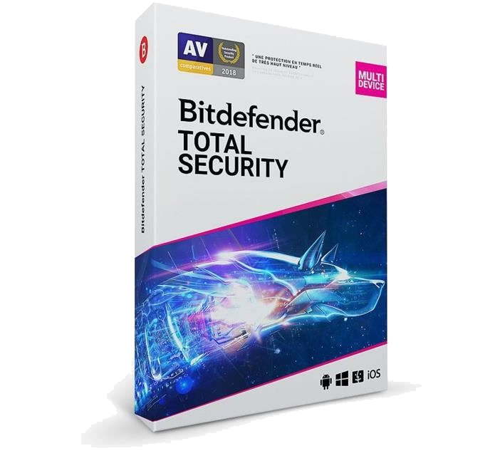 Bitdefender Total Security 2022 - 10 appareils - 2 ans