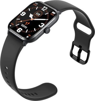 Ice Watch Smart One 38 mm, Noir avec Bracelet supplémentaire Noir Bleu