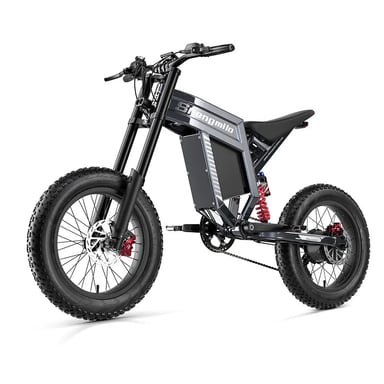 VéLo Électrique Shengmilo S900 | Vitesse Max 65 km/h | Autonomie 60 km | Moteur 1000W*2 | Batterie 60V 30Ah | Pneus 20 Pouces