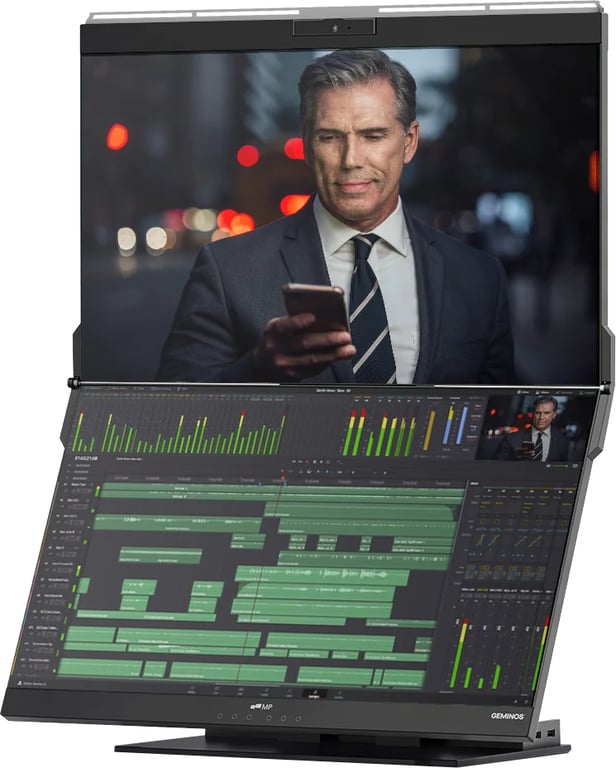 Ecran PC Mobile pixels Geminos 24 Full HD - vue 3