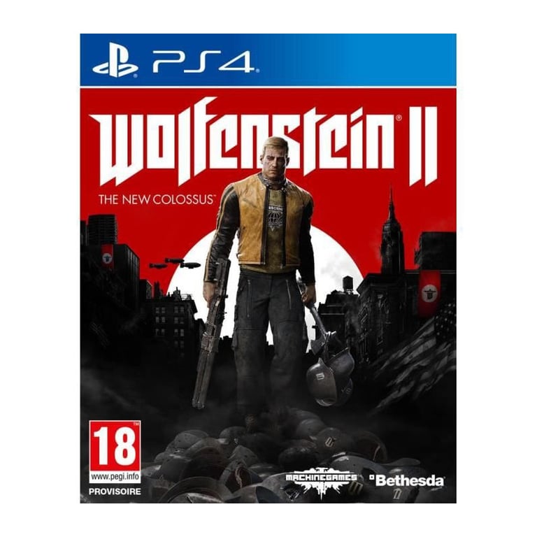 Wolfenstein II The New Colossus Jeu PS4 Neuf