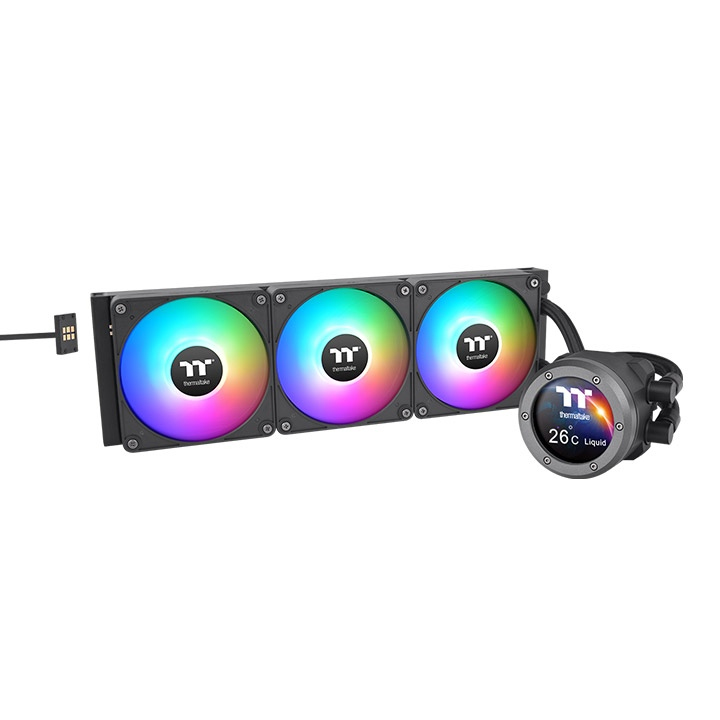 Thermaltake CL W415 PL12SW A système de refroidissement d'ordinateur Processeur Kit de refroidissement du liquide 12 cm Neuf