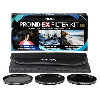 HOYA PRO ND-EX Pro ND8/ND64/ND1000 Kit filtri da 62 mm