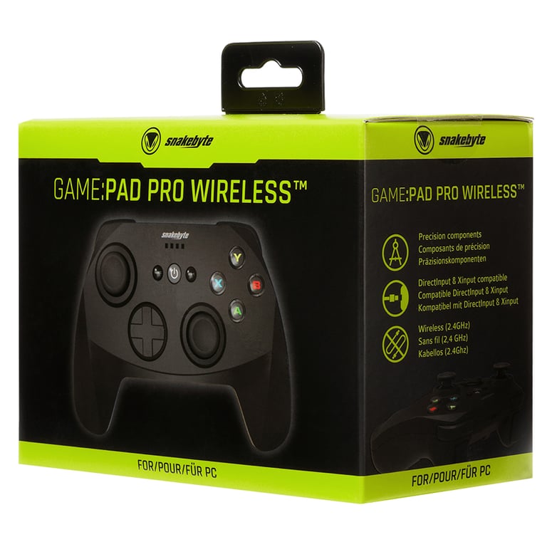 Snakebyte Game:Pad PRO Wireless fo PC Bluetooth Manette de jeu AnalogiqueNumérique Neuf - vue 2