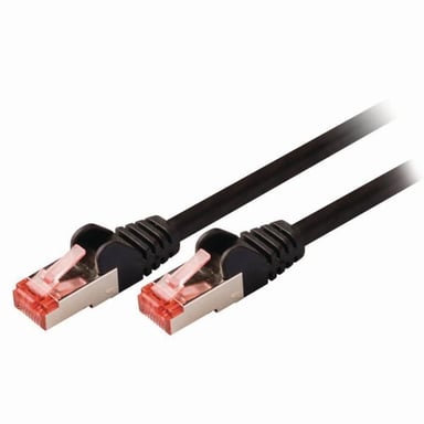 NEDIS Cable de red Cat 6 S/FTP - RJ45 Macho - RJ45 Macho - 30 m - Negro
