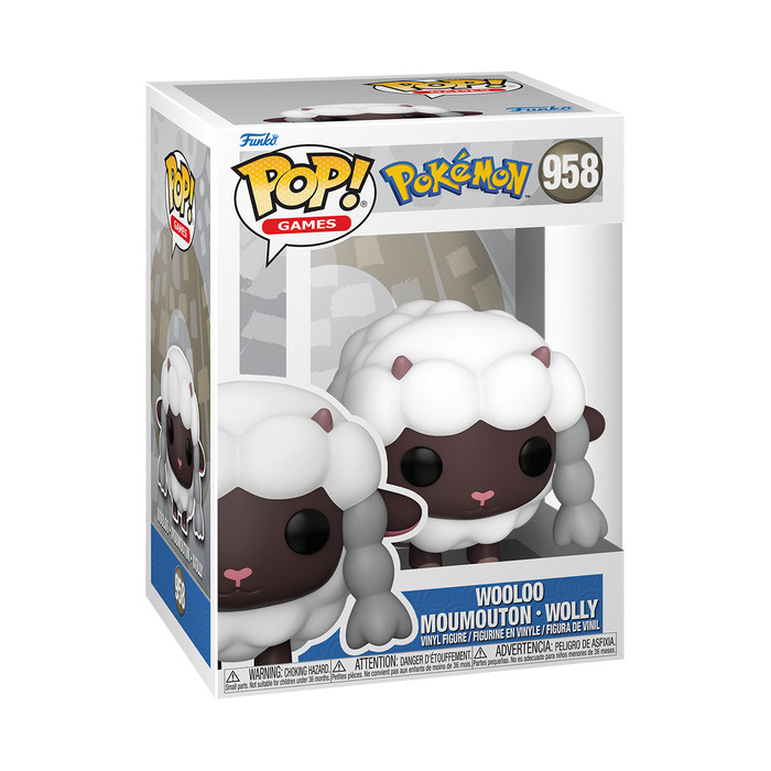 Funko Figurine POP Pokémon Wooloo - vue 3