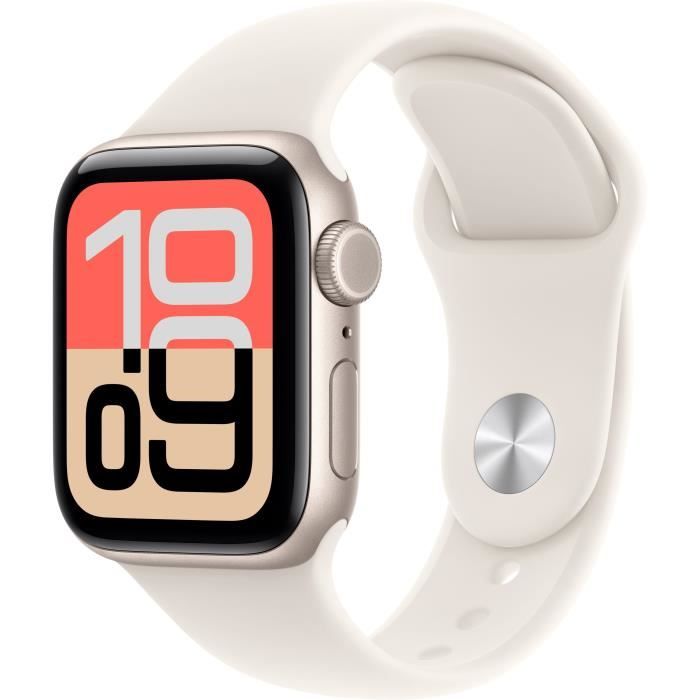 Apple Watch SE 3 GPS + Cellular 40mm avec Bracelet Sport - vue 8