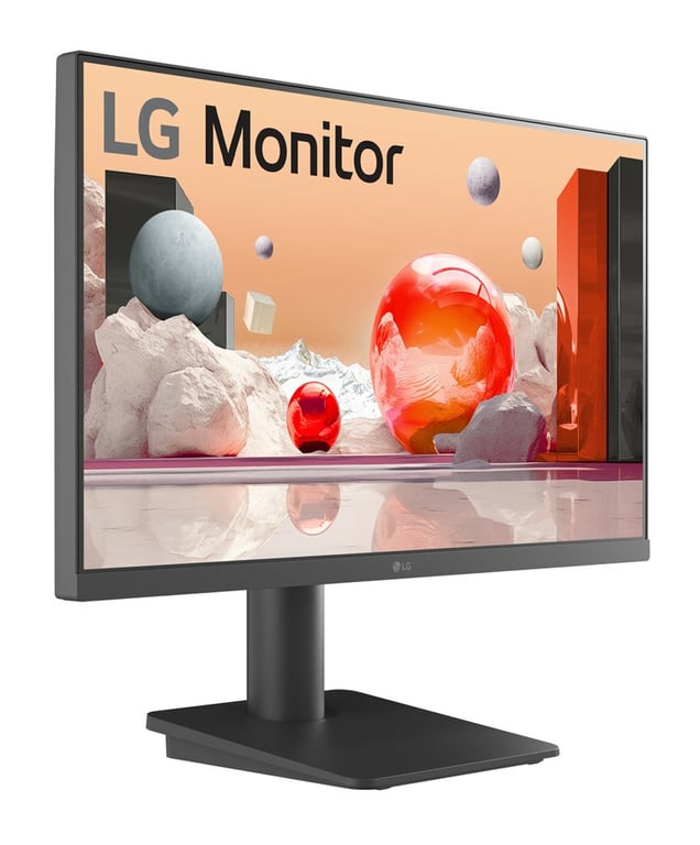 LG 24MS550-B écran plat de PC 60,5 cm (23.8 ) 1920 x 1080 pixels Full HD Noir - Neuf