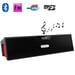 Enceinte Portable Bluetooth FM Réveil Lecteur Micro SD USB Jack Noir et Rouge YONIS