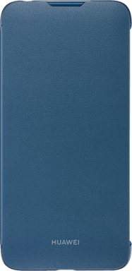 Funda Folio Cartera Flip Cover Azul para Huawei Y7 2019