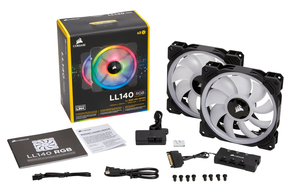Corsair LL Series LL140 RGB - vue 3