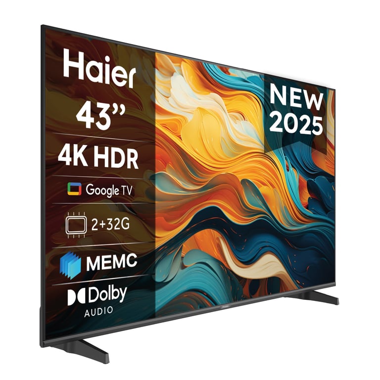TV Haier K85F 2025 43 LED UHD 4K – H43K85FUX - vue 2