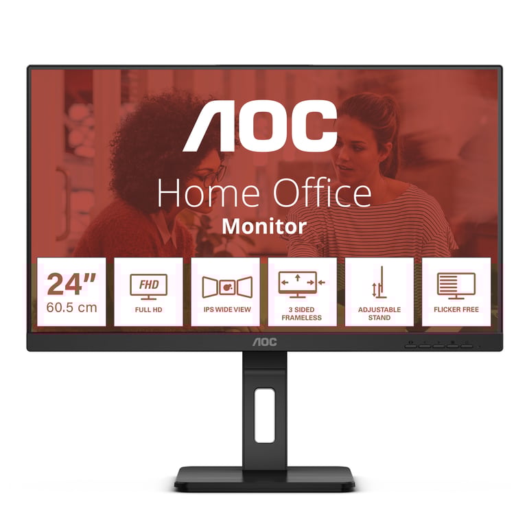 AOC E3 24E3QAF LED display 60 5 cm 23.8 1920 x 1080 pixels Full HD LCD Neuf