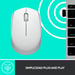 Logitech M171 Mouse ottico senza fili RF ambidestro